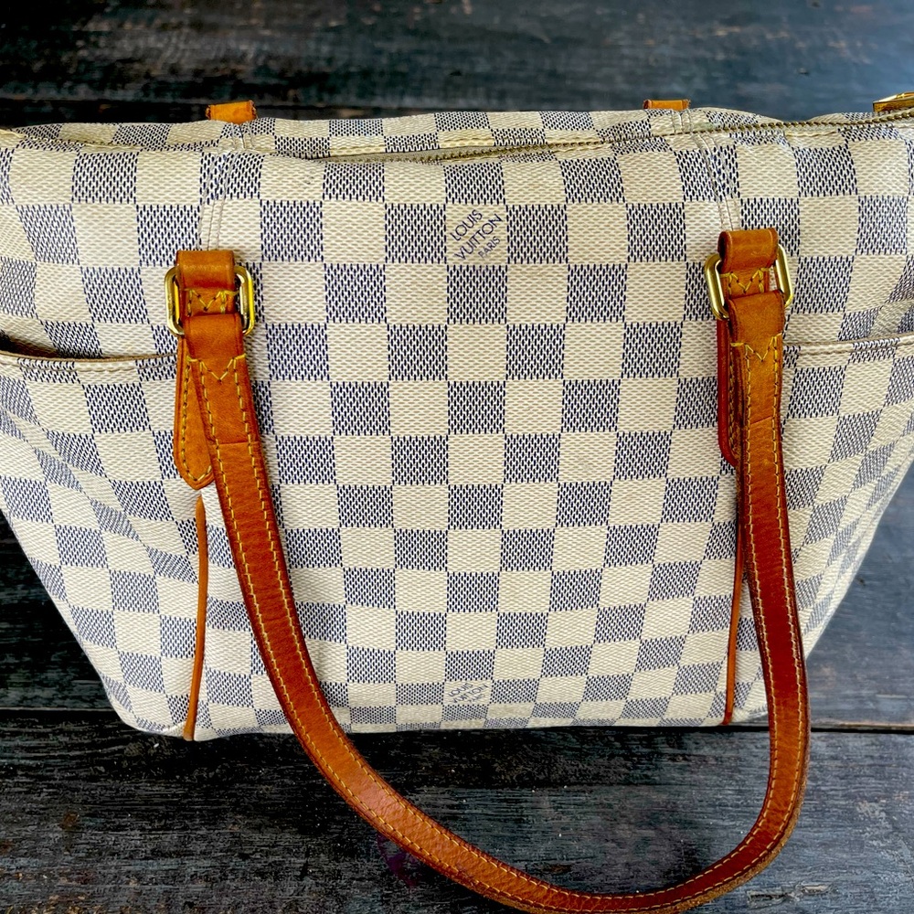 Louis Vuitton Handbag N41280 Damier Azur Shoulder Bag Totally PM